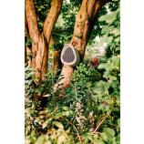 Hotel za žuželke Essential bee hotel fibrous grey 18 cm