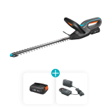 Gardena Škarje za živo mejo EasyCut 45/18V, komplet