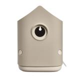 Ptičja hišica Cosy bird house mushroom beige 18 cm
