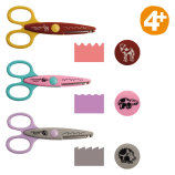 Fiskars Súprava nožníc Kidzors 3 ks Zoo zvieratká 1003846