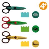 Fiskars Komplet škaric Kidzors, 3 kosa, Živalice iz močvirja 1003845