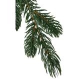 Strom vianočný umelý jedľa strieborný s kovovým stojanom