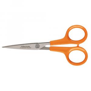 Fiskars Škarje za vezenje, 13 cm Classic, oranžne, 1005153