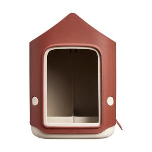 Krmilnik/napajalnik Cosy bird feeder, toskanska rdeča, 18 cm