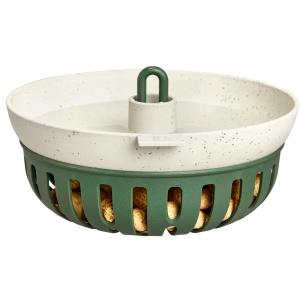 Posoda za oljne kroglice/napajalnik Essential feeder bowl leaf green 16 cm