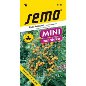Semenski paradižnikov grm s previsom Tumbling Tom rumene barve 10s
