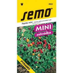 Seme Zelena pekoča paprika Piramida okrasna 20s SHU 40 000