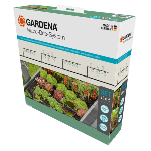Gardena začetni komplet Micro-Drip-System za gredice / 35 rastlin