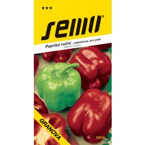 Semena Zelena sladka paprika Granova njiva 0,5g