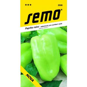 Seme sladke zelene paprike Nova hitro polje 0,5 g